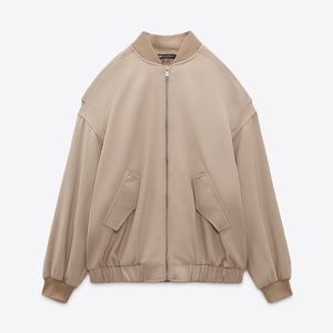 Zara Oversized Bomber Jacket